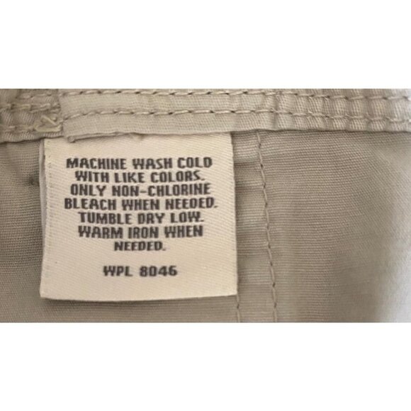Style & Co. Tan Cargo Capri Pants, Women's size 1 - Picture 5 of 10